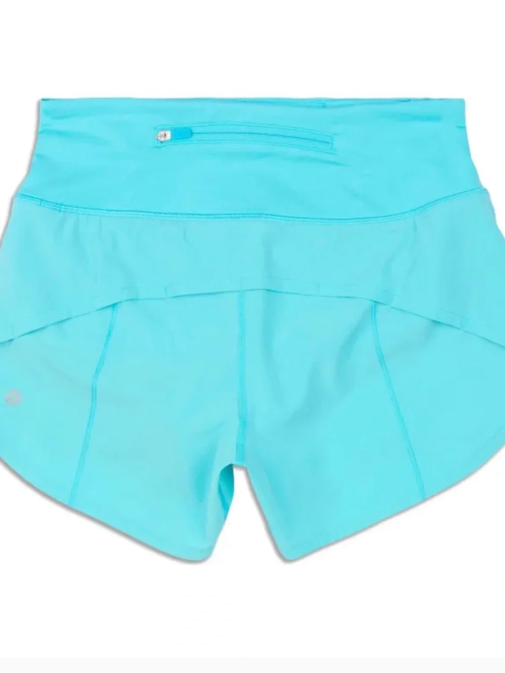 Lululemon Speed Up HR Short Turquoise Blue Size 6 (W7BEXS) Athletic Running